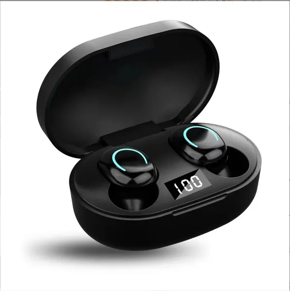 X12 TWS Bluetooth 5.2 Auriculares inalámbricos Auriculares estéreo Auriculares inalámbricos Caja de carga portátil Mini auriculares con micrófono HD para Iphone