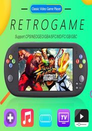 X16 Player de videojuego Handheld Handheld de 7 pulgadas Portable 8GB Jugador de videojuegos Classic para Neogeo Arcade Game Players 1PCS4114982