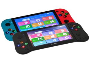 X19 Pro Portable Game Console de 5 pulgadas Games de mano Handheld Juegos 8GB para Arcade Neogeomdgbafc TV Cable HD Video Show Rainbow B7093560