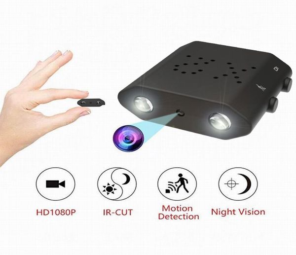 Mini cámara X2 IRCut Full HD 1080P, videocámara de seguridad para el hogar, visión nocturna, microcámara, detección de movimiento, grabadora de vídeo y sonido XD5765357