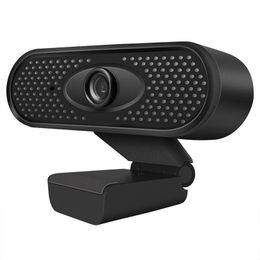 X3 Full HD 480p 720p 1080P Webcam USB Web Cam avec microphone Webcam vidéo sans pilote pour l'enseignement en ligne, diffusion en direct dans une boîte de vente au détail
