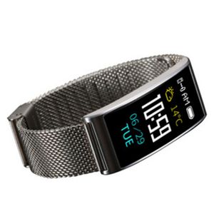 X3 Bracelet de sport intelligent, montre-bracelet de pression artérielle, alerte de message, étanche IP68, podomètre de fitness, montre intelligente pour téléphone portable Android iPhone iOS