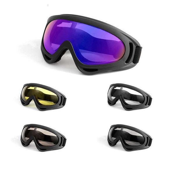 X400 lunettes équipement de plein air véhicule électrique conception tactique masque facial Harley coupe-vent