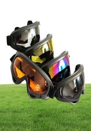 X400 gafas de esquí gafas de ciclismo PC 100 protección UVAUVB ANSI Z871 strandard 5 colores opcional 1436105