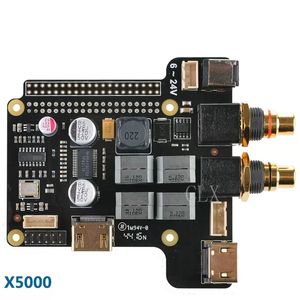 Placa de expansión X5000 ESS Sabre para Raspberry Pi 3 Modelo B 2B B