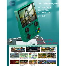 X6 Konsol Classic Arcade 11 Emulator Portable Retro Handheld Game Console 3,5 pouces IPS HD 32G sur 10000 Jeux 3D Joystick