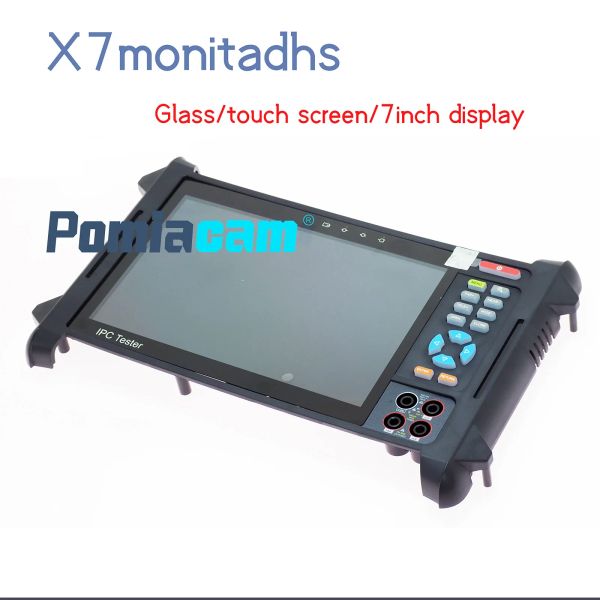 Remplacement de panneau de série de testeur de vidéosurveillance en verre X7 pour la réparation d'écran tactile de remplacement d'affichage réparation d'écran tactile