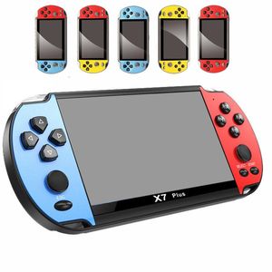 X7 Plus Juego de videojuego 5.1 pulgadas para GBA Handheld 8GB Game Game Games Games LCD Mostrar 5.1 pulgadas Jugador de juego para hombres Mujeres DHL