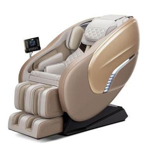 X8 Massage Chair Affichage LCD Remote Contrôle Luxury 4d Foot Spa Prix d'usine Kide Shiatsu Blue Doth Full Body