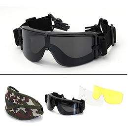 X800 pare-brise paintball tir lunettes tactiques en plein air lunettes de pare-brise en plein air armée ventilateur lunettes spot PF