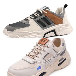 X8x4 hommes confortables hommes casual running shoes chaussures de course d'une profonde respirablesolid gris beige accessoires de bonne qualité sport été chaussure de marche