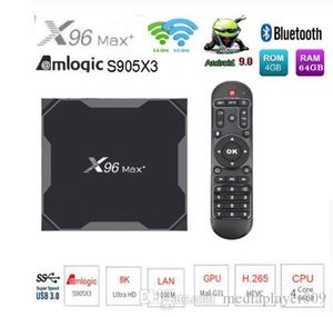 X96 MAX Plus Amlogic S905X3 4G 64G / 2g 16g / 4g 32g Android 9.0 TV Box Quad Core Dual WiFi BT4.0