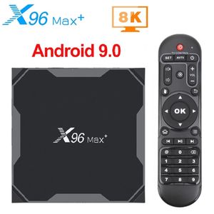 X96 MAX Plus Android 9.0 TV Box 4GB 64GB 32GB Quad Core Amlogic S905X3 Wifi 4K TVBOX X96Max décodeur intelligent
