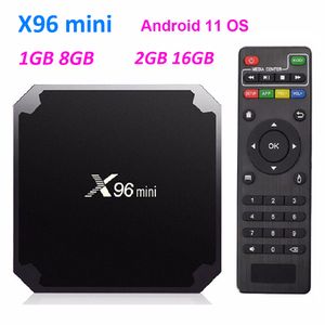 X96 Mini Android 11.0 TV Box Amlogic S905W2 1GB 8GB/2 GB 16GB Player 4K Smartbox vs TX3 MXQ Pro