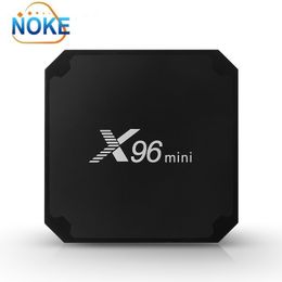 X96 MINI cible meuble tv box 1GB 8GB Amlogic S905W Android 9.0 TV BOX 1ans qhds Cod lecteur multimédia pour smart tv android box