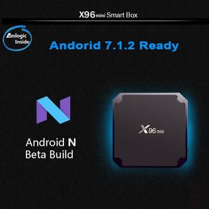 X96 MINI tv box android 7.1 9.0 amlogic s905w 4k intelligent 1gb 8gb 2gb 16gb