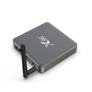 X96 X6 Android 11 TV Box RK3566 5.8G Wifi TVbox 4G 32G USB3.0 Assistant Google Commande vocale 1000M 8G 64G