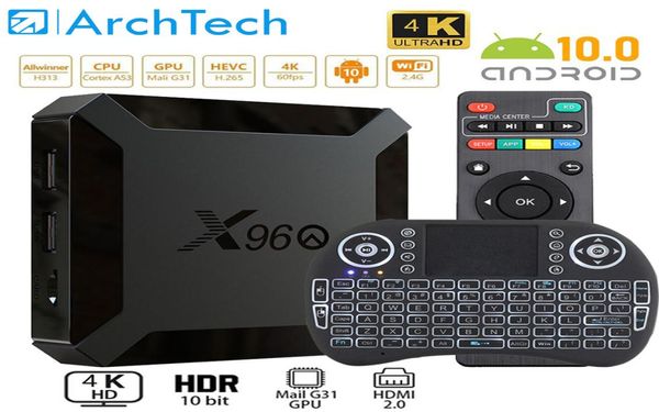 X96Q Android 100 TV Box 1G 8G 2G 16G AllWinner H313 Quad Core 4K YouTube Settop Box Smart TV Media Player TVBOX5483082