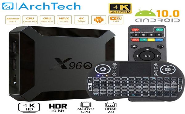 X96Q Android 100 TV Box 1G 8G 2G 16G ALLWINNER H313 Quad Core 4K YouTube Settop Box Smart TV Média Player TVBox333852