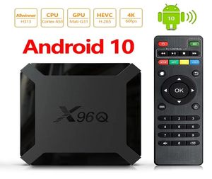 X96Q Android 100 TV Boxes Allwinner H313 2GB16GB Ondersteuning 24G WIFI PK TX3 H96 MAX8073075