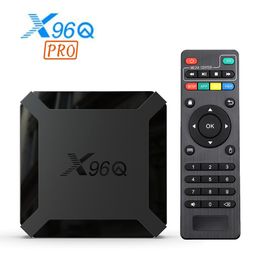 X96Q TV Box Android 10 Allwinner H313 Quad Core 2GB 16GB 4K 60fps Smart TVBOX Wifi Google Player Youtube X96 Set Top Box