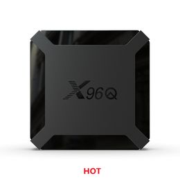 X96Q TV Box Android 10 OS 1GB 2GB RAM 8GB 16GB ROM 4K 2.4G Wifi Allwinner H313 Quad Core Smart TVBox Mediaspeler