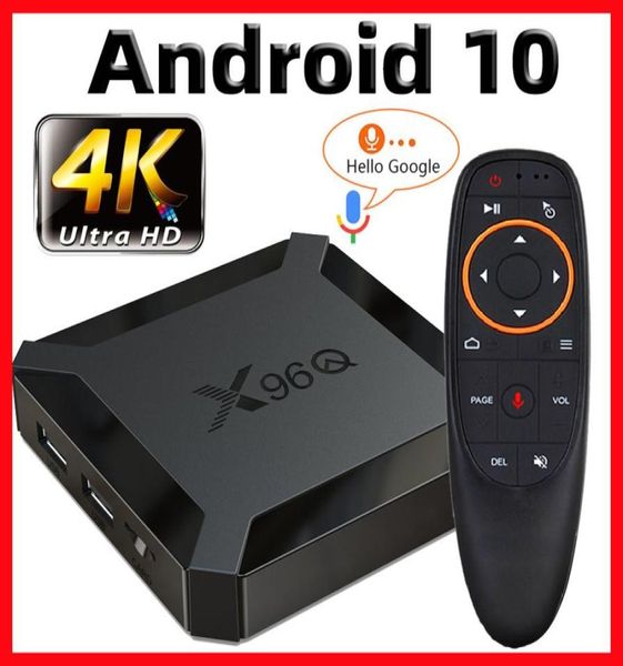 X96Q TV Box Android 10 Smart TV Box X96 Q TVBOX ALLWINNER H313 Quad Core 4K 60FPS 24G WIFI Google Playstore YouTube VS X96 MINI4498304