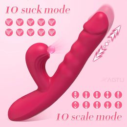 Xbonp 20 modos Vibrador de punto G para mujeres Potente succión del clítoris Estimulador de vacío Consolador Juguete sexual Productos para adultos femeninos 18 240129