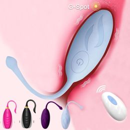 Xbonp Draadloze vibrator Vibrerend ei G-spot Vaginabal Clitorisstimulator Masturbator Volwassen paar Vrouwelijk seksspeeltje