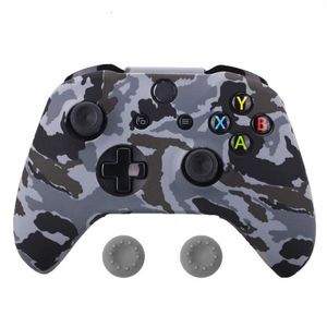 Xbox One Game Controller Case Gamepad Joysticks Beschermingshoesjes Camouflage Siliconen Gamepads Cover Voor Xbox One/X S Controllers DHL Gratis