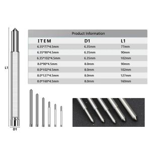 Xcan Drill Bit TCT / HSS ANNULUR CUTTER PINOT PINOT 6.35 mm 8 mm SHANK 77/90/102/127/160 mm de la plaque d'acier à broches de long