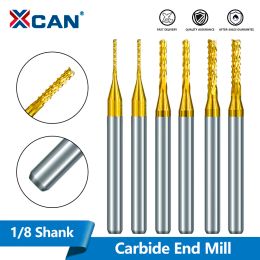 Xcan PCB Milling Cutter 1/8 SHANK TARBIDE END MILL