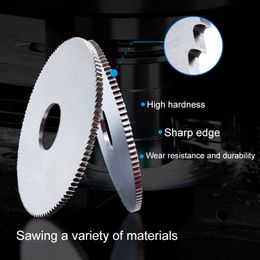 Xcan zaagmesgleedzaagmes 32 mm cirkelvormige freessnijschijf voor CNC Slitting Machine Steel PVC houten snijgereedschap