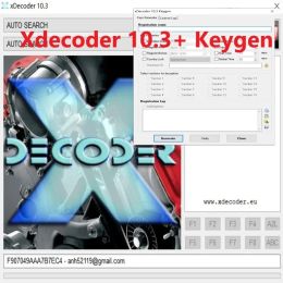 XDECODER 10.3 avec Keygen gratuit pour les utilisateurs illimités Licence Licence à vie ou outils de diagnostic de réparation de voitures activées complètes