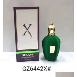 Xerjoff XFragrance Per Verde Accento X Coro 1888 Edp Luxuries Designer Cologne 100Ml Pour Femmes Lady Girls Men Parfum Spray Eau De Drop Dh43L 2R2L