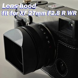 XF 27mm F28 R WR deuxième génération objectif carré capot pour XE4 XH2 XT4 XS10 XT5 xpro1 TTArtisan couvercle de protection de caméra tenir 231226