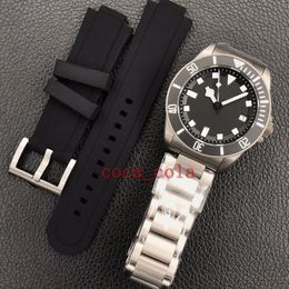 XF Maker Super Quality Watches 42mm 25600Tb Black Dial Titanium Ceramic Beze Sapphire Glass Cal MT5612 Mouvement mécanique Automat264T