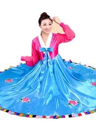 XFBQ Stage Wear New Corean Robe coréen Scaran Dance Performance Costume ancien Da Chang Jin Costume coréen traditionnel Vêtements minoritaires ethniques D240425