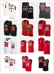 Xflsp 2022 College Custom Sville Cardinal Maillot de basket-ball cousu 45 Donavan Mitchell Jerseys 32 DeJuan Wheat 1 Lance Thomas 0 Damion Lee 20 Brian