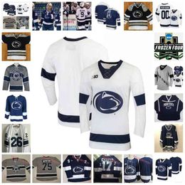 Xflsp 2022 College Frozen Four Penn State Nittany Lions Maillot de hockey 6 Lindsay Reihl 17 Jeanette Bateman 29 Kate Christoffersen 16 Hannah Hoenshell