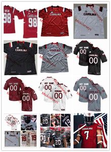 Xflsp College Custom Caroline du Sud Gamecocks Football Jersey Mohamed Kaba Maillots 82 Eric Shaw 1 Kingsley Enagbare 91 Tonka Hemingway 80 Keveon