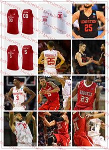 Xflsp College Custom UH Houston Cougars Maillot de basket-ball cousu Quentin Grimes DeJon Jarreau Cameron Tyson Nate Hinton Cedrick Alley Jr. J'Wan