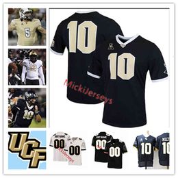 Xflsp College McKenzie Milton Jersey personnalisé UCF Knights Maillot de football cousu 23 Jaiden François 1 Eric Mitchell 21 Derek Gainous 19 Mike Hughes