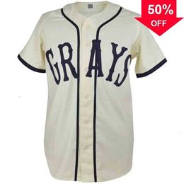 Xflsp GlaA3740 personnalisé Josh Gibson Homestead Greys Negro League Baseball Jersey nouveau 20 points cousus n'importe quel nom et numéro