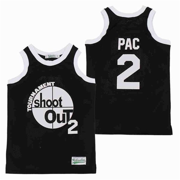 Xflsp Maillot de basket-ball pour homme Tournoi Shoot Out 2 PAC 23 Motaw 96 Birdie Movie Jerseys