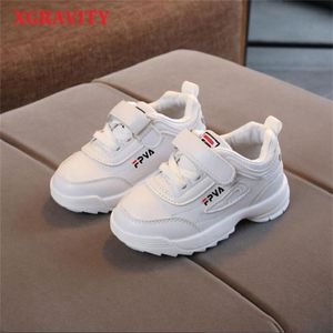 Xgravity Boys Girls Fashion Sneakers Baby Toddler Little Kids Leather Trainers Children School Sportschoenen Soft Running 04 220811