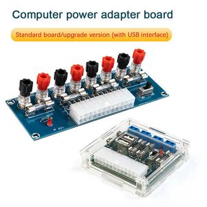 XH-M229 Desktop Chassis voeding ATX Adapter Board Neem Power Board Lead Out Module Voedingsvoorziening Output Terminal