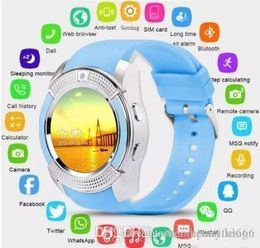 Xh smart horloge bluetooth smartwatch met camera touchscreen simkaart slot, waterdichte telefoons Smart Polshorloge Sport Fitness Compatib