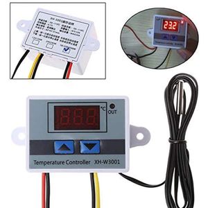 XH-W3001 W3002 Digitale controletemperatuur Microcomputer Thermometer Thermoregulator 12/24/220V Water Koeler Thermostaatschakelaar