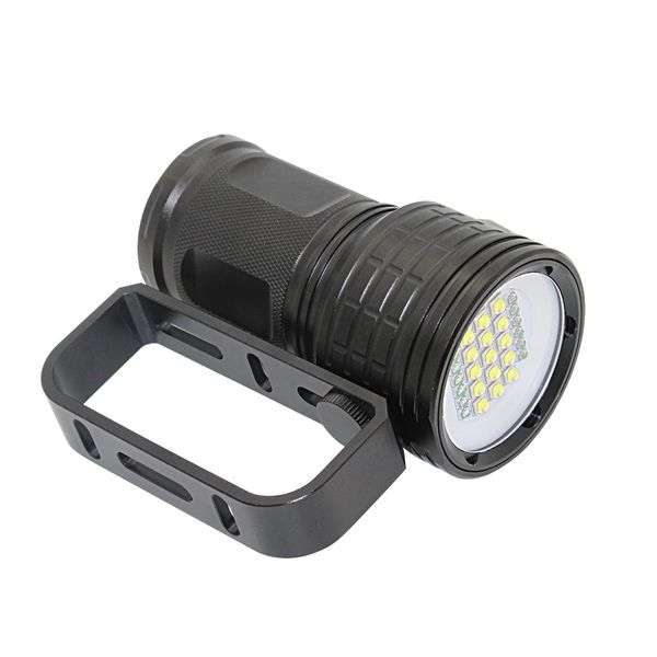 XHP70 XHP90 LED Diving Ploard Lampy Photographie Video Light Underwater 100m étanche XM L2 LED Torche de plongée 18650 Lampe tactique